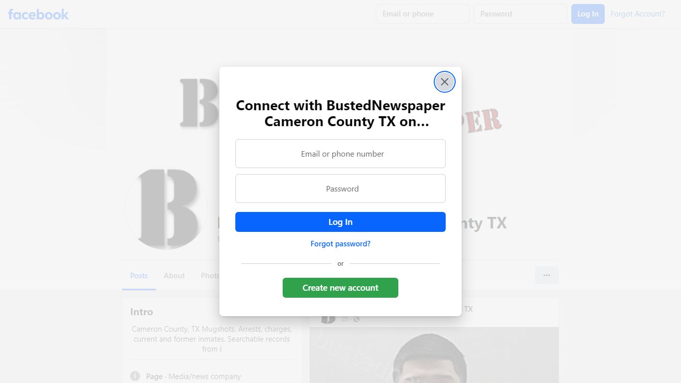 BustedNewspaper Cameron County TX - Facebook